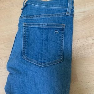 Rag & bone skinny ankle crop